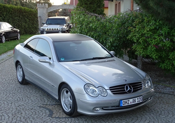 Mercedes-Benz CLK cena 15800 przebieg: 240000, rok produkcji 2004 z Janikowo małe 704